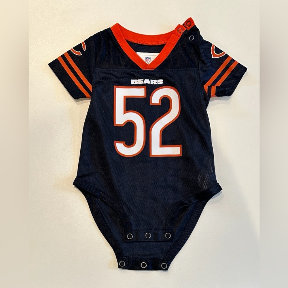 NFL Chicago Bears “Jersey” Onesie - 6-9 Months